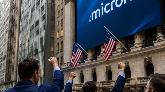 Wall Street Gains Momentum as Micron's Earnings Spark AI Enthusiasm